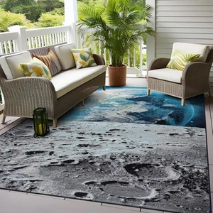 Rugshop Outdoor Carpet Rug Galaxy Collection Indoor Outdoor Rugs Patio Rugs 8x10 - Picture 1 of 11