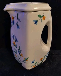 Vintage MCM Avco China Vitrified Alliance Floral 8" Krug mit Deckel Made in USA - Bild 1 von 10