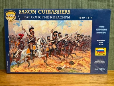 Zvezda, coraceros sajones, No. 8035, escala 1:72, kit modelo, nuevo en caja Foto 1 de 4