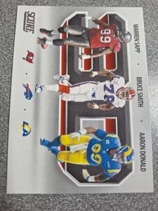 2021 Score - 3d Aaron Donald, Bruce Smith, Warren Sapp #3D7 A700 - Picture 1 of 2