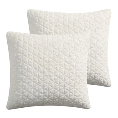 Rowan Cream Euro Sham 2pk - Levtex Home - Image 1 of 3