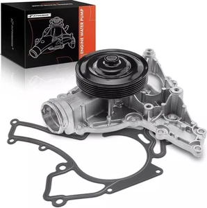 Engine Water Pump with Gasket & Pulley Mercedes-Benz E550 CLS550 S550 2007-2011 - Picture 1 of 9