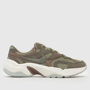 Nike AL8 Turnschuhe Damen Khaki Gr. UK 7 (Ref177) - Bild 1 von 5