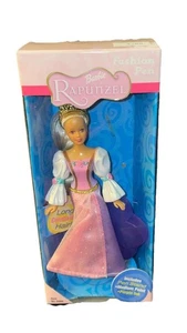 Neu in Verpackung Barbie Rapunzel Fashion Stift mit Ständer lila Tinte Medium Pt Rose Kunst 2002 - Bild 1 von 6