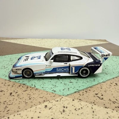 Built Minichamps White Metal Ford Capri Turbo #1 Sachs Stossdampfer /Kupplungen - Image 1 of 4