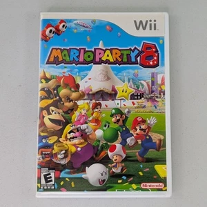Mario Party 8 Nintendo Wii 2007 Complete w/ Manual Tested Cib - Picture 1 of 10