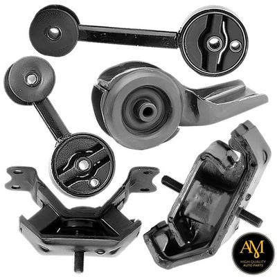 Juego de 5 piezas de montaje de transmisión y soportes de motor para Pontiac Firefly 86-85 L3-1,0 L Foto 1 de 4