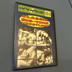 Classic Big Time Wrestling DVD Something Weird Video SWV Rare OOP HTF Cult AGFA - Picture 1 of 3