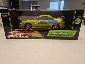 Racing Champions 1995 Mitsubishi Eclipse Fast and Furious 1:18 Diecast - Picture 1 of 6
