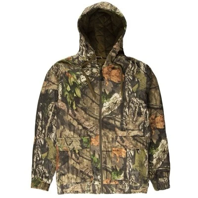 Hunters Choice MENS LARGE Gritty Insulated Zip Up Jacket Mossy Oak Country Camo - Image 1 of 4