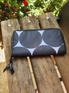 Thirty One Zip Around Wallet Coupon Organizer Black & White Wallet - Picture 1 of 6
