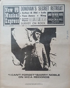 New Musical Express March 9th 1968, Lulu, Donovan, Esther & Abi, Lemon Pipers - Imagen 1 de 1