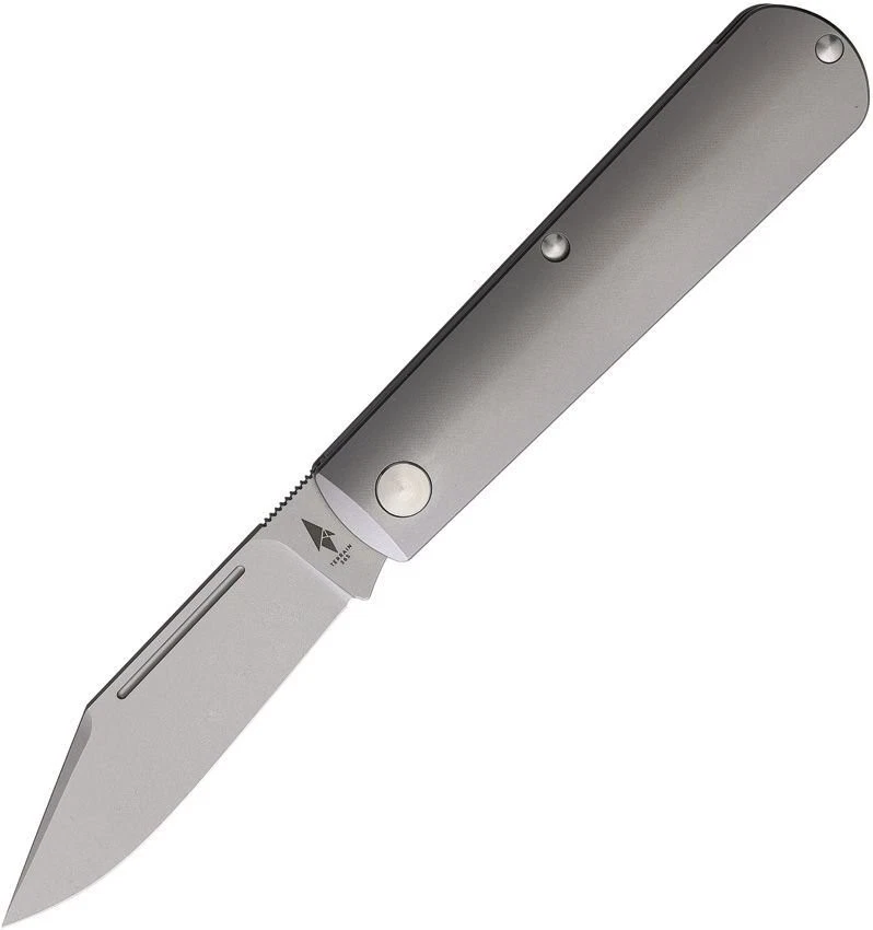 Terrain 365 Caiman Slipjoint Barlow Pattern Pocket Knife 3" Terravantium- 101101 - Image 1 of 2
