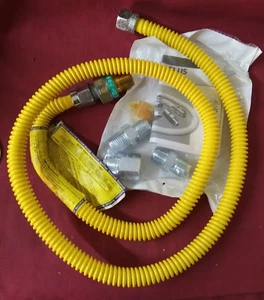 GAS DRYER RANGE UNIVERSAL GAS INSTALL KIT 48" BRASSCRAFT PSC1081 PSC1081 - Picture 1 of 3