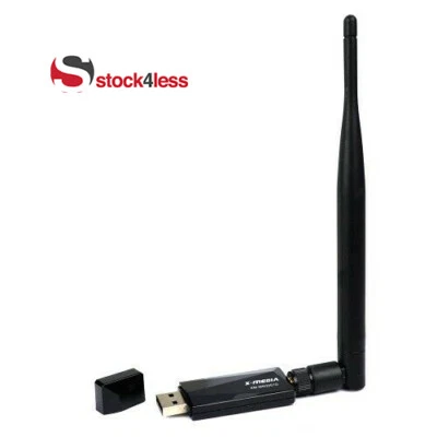 X-Media XM-WN3201D High Gain 300Mbps Wireless-N USB 2.0 Adapter w/5dBi Antenna  - Image 1 of 3