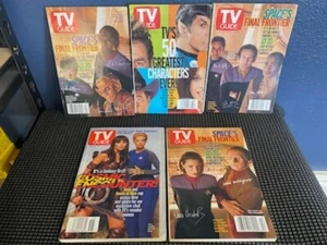 TV Guide -5pk-Star Trek Covers - 1999 - Picture 1 of 5