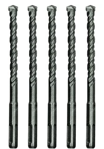 Broca percutora rotativa SDS-Plus 3/8"x6" punta de carburo taladro mampostería cocnrete-5 piezas - Imagen 1 de 7