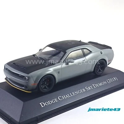 DODGE CHALLENGER SRT DEMON 2018 GRIGIO-NERO 1:43 - Immagine 1 di 4