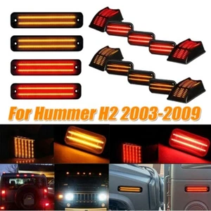Luces de señalización laterales de funcionamiento para cabina de techo LED ahumadas Hummer H2 2003-2009 14 piezas - Imagen 1 de 12