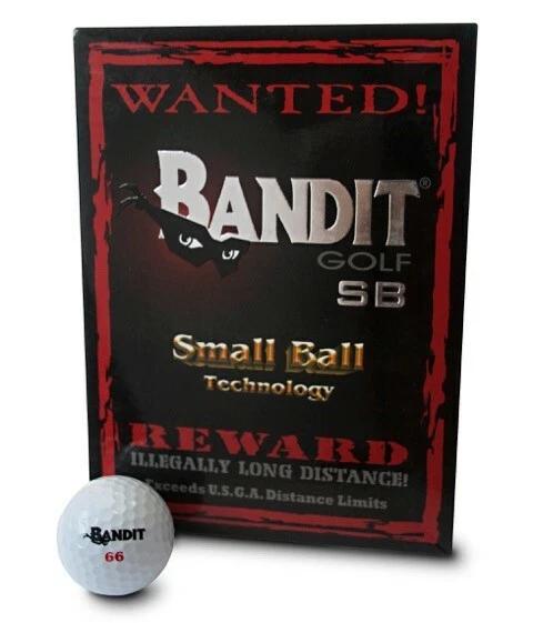 BOLA DE GOLF BANDIT SB USGA diseño de pelota pequeña no conforme (1 docena) Foto 1 de 1