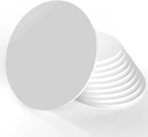 Acrylic Perspex Disk Circle White 3mm Thick 25mm Diameter 200 pieces - Bild 1 von 1