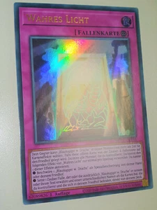 Yu-Gi-Oh! Vera Luce - Carta Trappole Blue Eyes Support!!! Ultra Rara - Foto 1 di 1