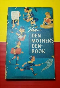 The Den Mother's Den Book for Cub Scouts BSA 1963 stampa ORIGINALE PENNY'S TAG - Foto 1 di 2