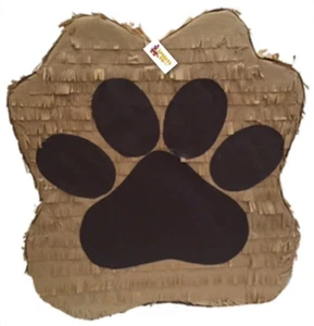 Stampa zampa cucciolo Pinata 19" colore marrone chiaro - Foto 1 di 2