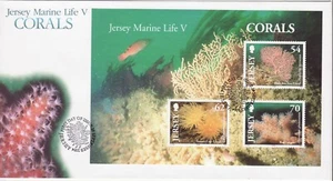 GB Stamps First Day Cover Jersey Marine Life Coral MS sea, fan, cup, finger 2004 - Picture 1 of 1