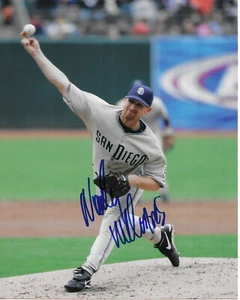 WOODY WILLIAMS Autographed Signed 8 x 10 Baseball Photo San Diego Padres COA - Picture 1 of 1