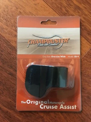 Crampbuster Motorcycle Cruise Assist CB 4 Oversize / Wide Black - New - Image 1 of 2