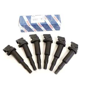 6x Bobina de encendido original Bosch BMW actualizada con conector arranque 1221504800 - Imagen 1 de 1
