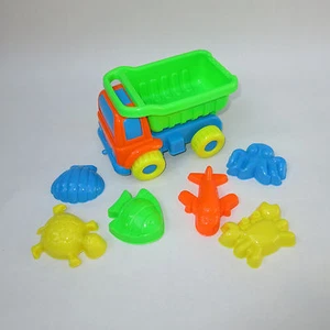 Sandspielzeug Eimer Schaufel Laster Betonmischer Wassermühle Sand Kinder Garten - Bild 1 von 8