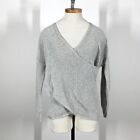 Urban Outfitters Kimchi Blue V-Neck Lightweight Wrap Gray Sweater Sz S