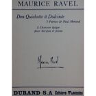 Maurice Ravel Don Chisciotte Da Tesoro No 2 Canto Piano