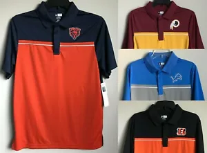 Nuevo polo de vestir de la NFL para hombre dos - color tono camisas polo de fútbol americano - elige 1 - Imagen 1 de 32