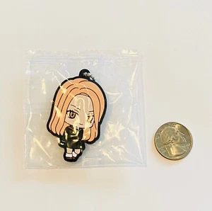 Yuzuha Shiba Rubber Strap Charm Tokyo Revengers Keychain Authentic Japan Anime - Picture 1 of 3