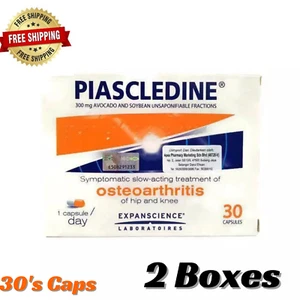 2 Cajas PIASCLEDINE 300mg Antirreumática Osteoartritis Dolores Articulares 30 Cápsulas - Imagen 1 de 4
