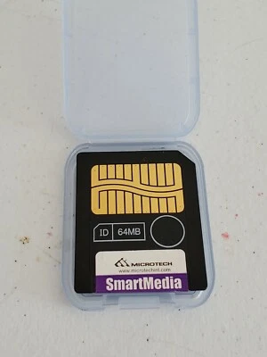 Olympus 64 MB MEG SMART MEDIA SM MEMORY CARD RARE SUPPLY 64MB  - Image 1 of 2