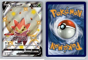 Pokemon Black Star Promo Card SWSH084 - Eldegoss V - Picture 1 of 1