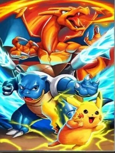 Pokemon Diamond Art/painting 30x40 Round Drill - Bild 1 von 1