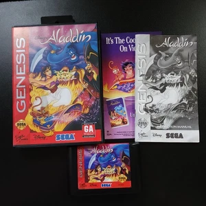 Disney's Aladdin Sega Genesis 1993 Platform Adventure komplett in OVP  - Bild 1 von 12