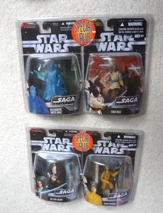 2 Star Wars 2006 Value Packs, Obi-Wan Kenobi, Naboo Soldier, Sora Bul Darth Maul - Bild 1 von 5