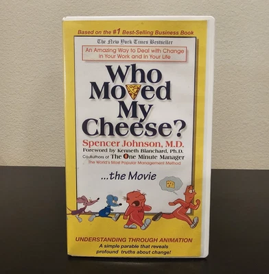 Who Moved My Cheese...The Movie-VHS- CRM Films Financial Education Film-Rare - Image 1 of 4