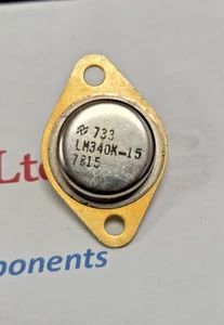 LM340K-15              TRANSISTOR  NSC  VERY RARE 15 VOLT / 2 PIN   TO3 - Picture 1 of 2