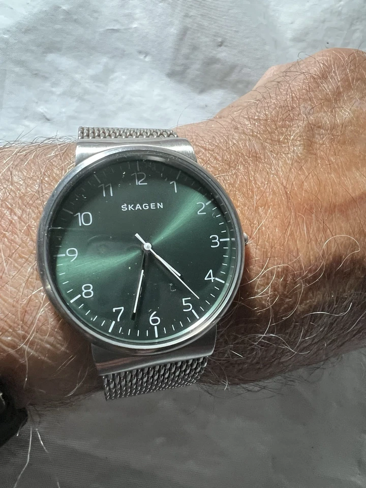 Reloj Skagen Dinamarca Hombre, Caja 40mm, Cristal Mineral Super Endurecido, WR30M. Foto 1 de 4