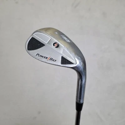 Club de golf PowerBilt Wedge 60 grados para hombre diestro eje de acero Foto 1 de 4