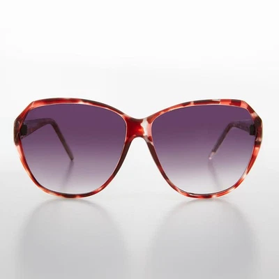 圆形超大五颜六色蝴蝶复古太阳镜 - Nessa — 第 1/4 张图片