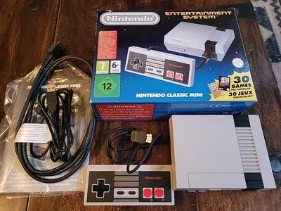 Nintendo Classic Mini Game Console EU Version EUC TESTED In Box OEM Authentic - Image 1 of 4