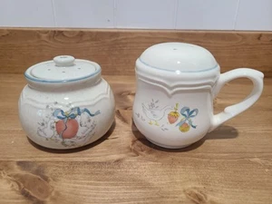 Marmalade Duck Pepper Shaker And Potpourri Pot Vintage Taiwan  - Picture 1 of 7